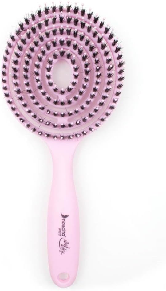 Nascita Pro Üç Boyutlu Oval Saç Fırçası Pembe