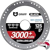 scheiben laufen innen an wohnung Diese Winkelschleifer (Flex) Trennscheibe 125 hat einen 1,5 mm dünnen Schnitt. Es wird für die grobe Zerspanung benutzt, weil es möglicherweise eine unscharfe Kante hinterlässt. Dank seiner Solidität kann die Diamantscheibe für Metall GRAFF Black jedoch auch zum Schleifen von Metall verwendet werden.