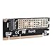 M.2 NVMe SSD NGFF to PCIE 3.0 X16 Adapter M Key Interface Card