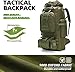 HongXingHai 100L Camping Hiking Backpack,Molle military Tactical rucksack backpack,Waterproof Lightweight Hiking Backpack (Army Green)
