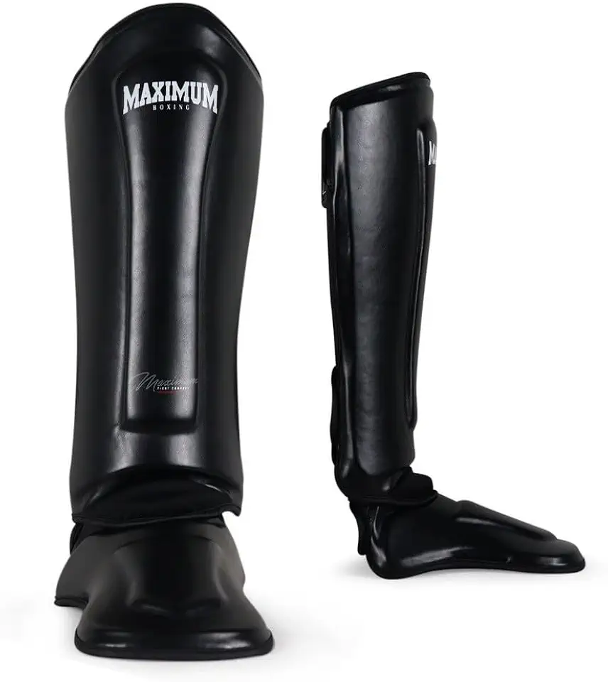 Maximum Boxing Caneleira Classic para Muay Thai e Kickboxing, Preto