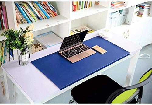 Segle Rebord de Protection Tapis de Souris,2 en 1 Grand sous-Main et Tapis de Écriture étendu étanche PU Cuir sous-Main,Manette de Jeu Lisse,Anti-dérapant et Anti-Rayures