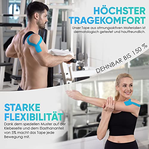 Kinesiologie Tape Health Press – 2 Rollen
