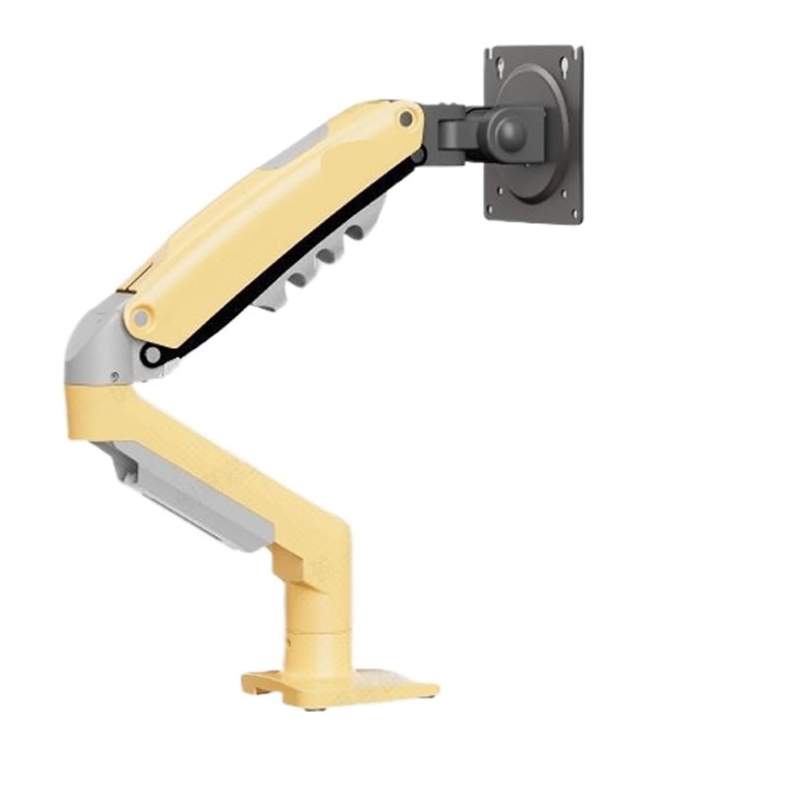Ikpgbzxm Darkrockyellow Desktop Lcd Monitor Stand With Rotation, Height Adjustment, And Extension(Darkrockyellow)