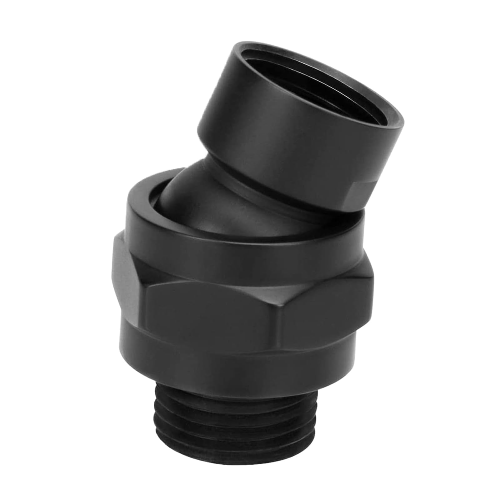 Shower Arm Connector Brass Shower Head Rotates Ball Adapter Enhances Durability & Rusts Resistance for Bathroom Ball Joint Adapter