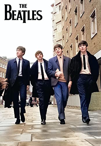 Reproduction des Beatles – Poster de marche A2 – Dimensions : 59,4 x 42 cm - Les Beatles, Paul McCartney, John Lennon, RIngo Starr, George Harrison Reproduction des Beatles - Poster de marche A2 - Dimensions : 59,4 x 42 cm