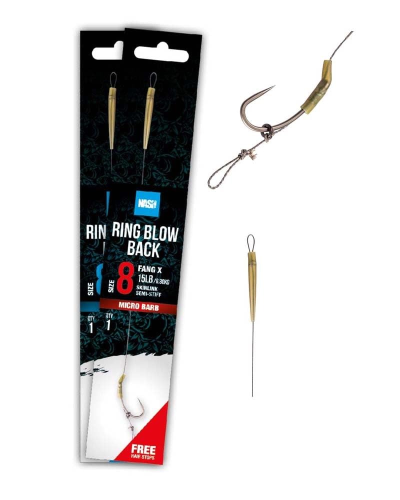 NashTube Blow Back Rig (Size 8 Barbed)