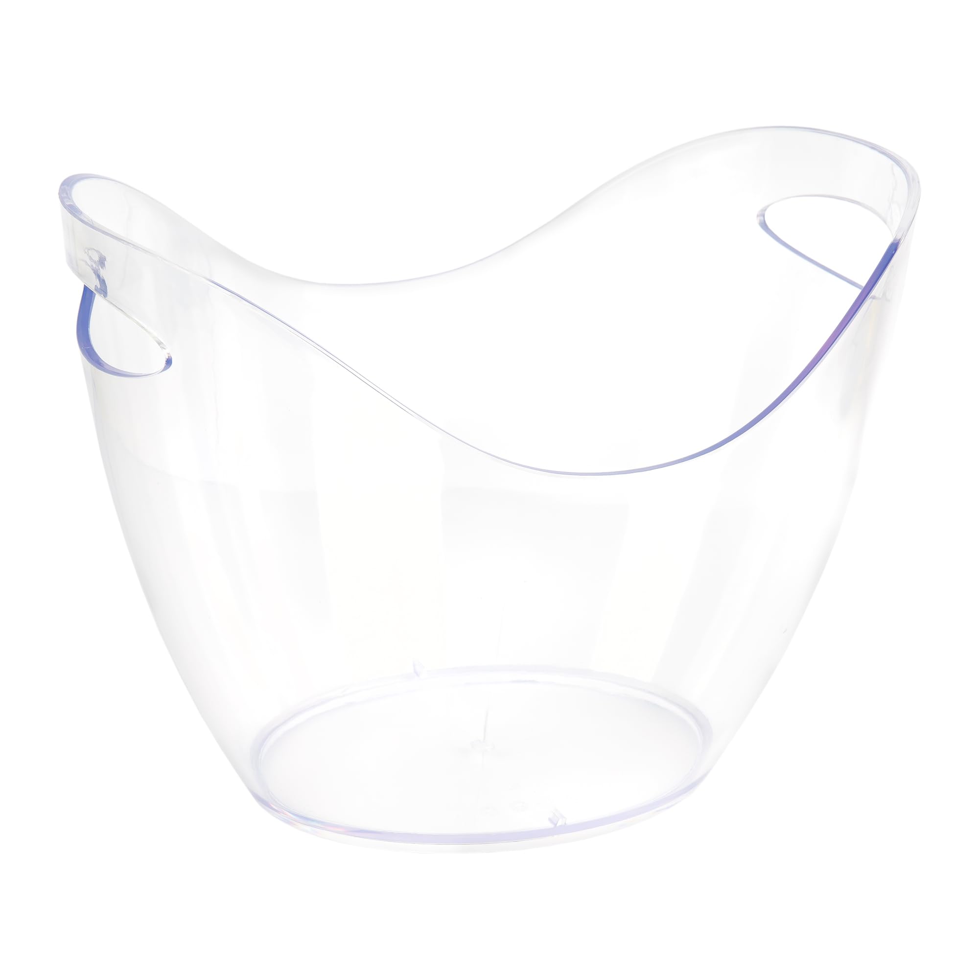 Cofan Cubitera Transparente de 8 litros | Poliestireno Resistente | para Enfriar Bebidas | Ideal para Eventos, el hogar y hostelería