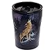 Generisch Heulender Wolf Luna Gothic - Tazza termica riutilizzabile, 300 ml