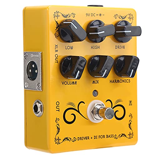 Gitarre Metall Distortion Pedal Low High Gain Boost Effekt Bypass Design Bass Gitarre Pedale Gitarre Distortion Pedal