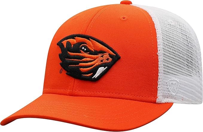 Collegiate Adjustable Trucker Hats (US Alpha One Size Oregon State)