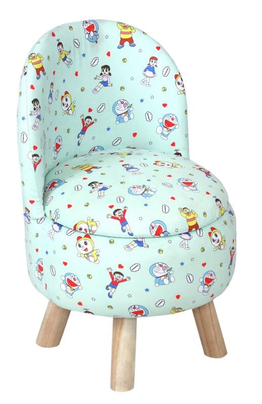 Image of Ottoman Kids pouffe Stool for Small Baby Chair Study Stool for Kids Playing Products Little Baby Dining Chair for Feeding Kids Cartoon Bedroom Chair,14x14x26 Inch, Single Chair