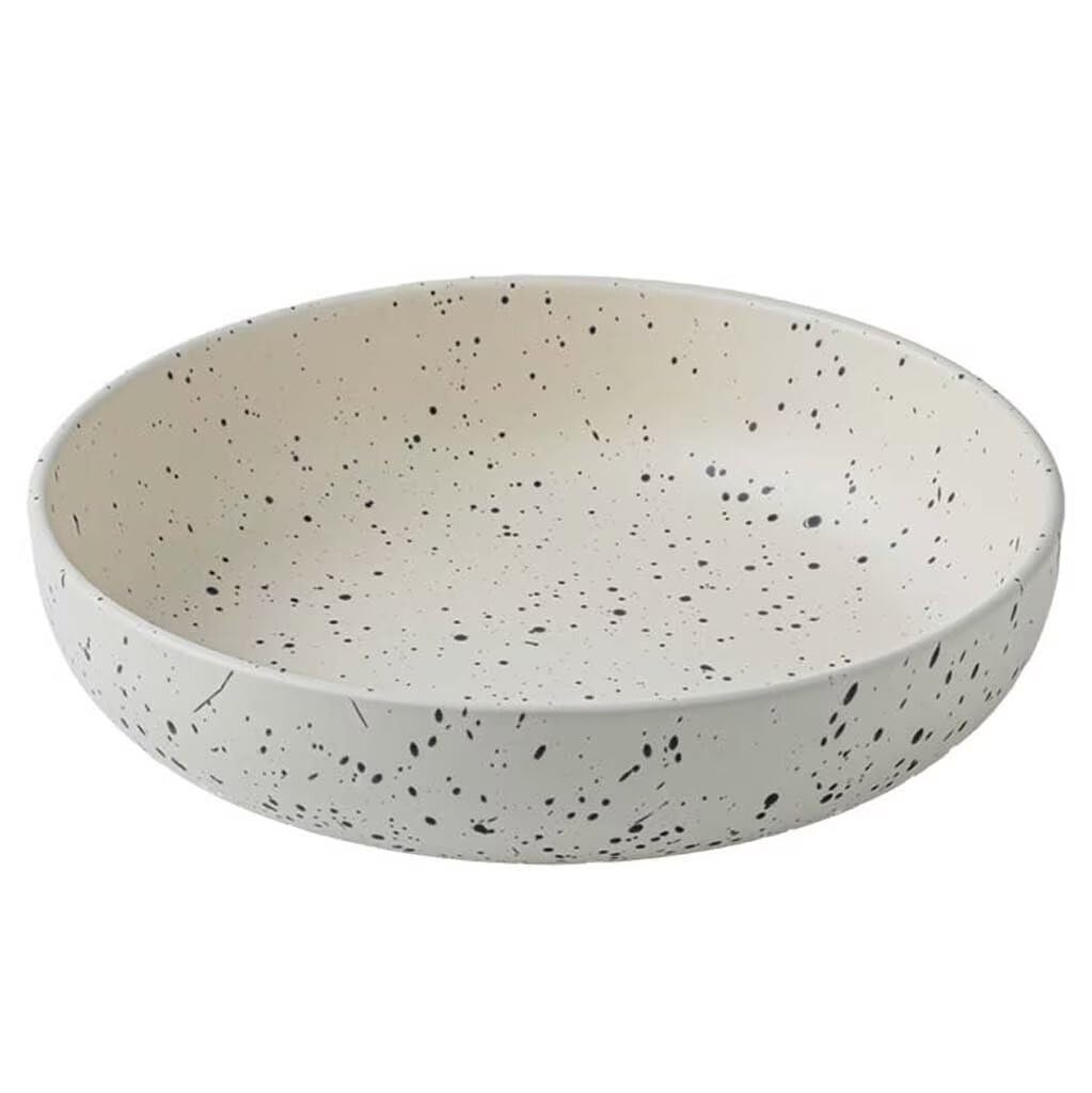 20 cm matowa glazura Ceic salaterka, pogrubiony talerz obiadowy do serwowania, Ele T i Slish Kitchen Dish
