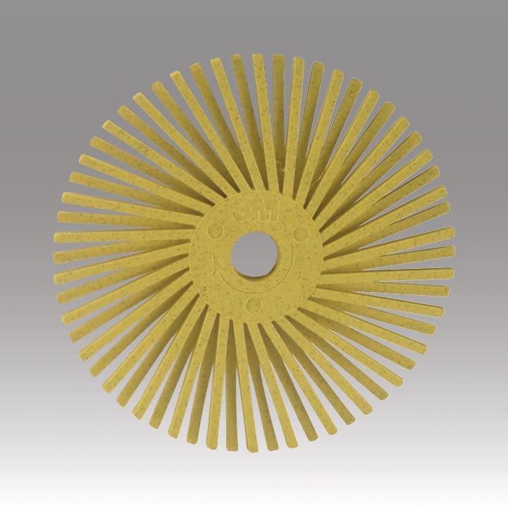 3M 3/4" X 1/8" 80 Grade Radial Bristle Disc, 35 Per Box 5600 Per Case, (1 CASE for this price)
