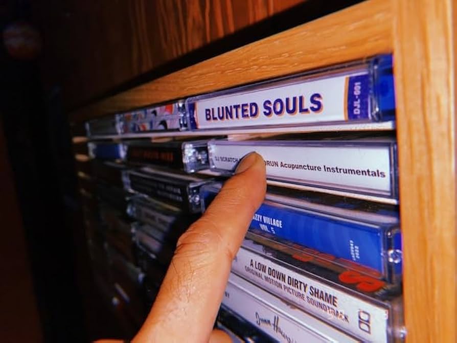 Amazon｜カセットラック ハンドメイド カセットテープ 40本収納