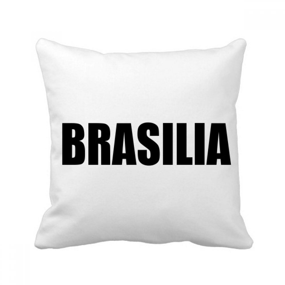 Coussin Brésil Brasilia carré multicolor 40 x 40 cm pour salon chic