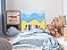 Oedim Tête de lit pour enfant en PVC ondulé Couleurs 135 x 60 cm | Disponible en plusieurs tailles | Tête de lit légère, élégante, résistante et économique