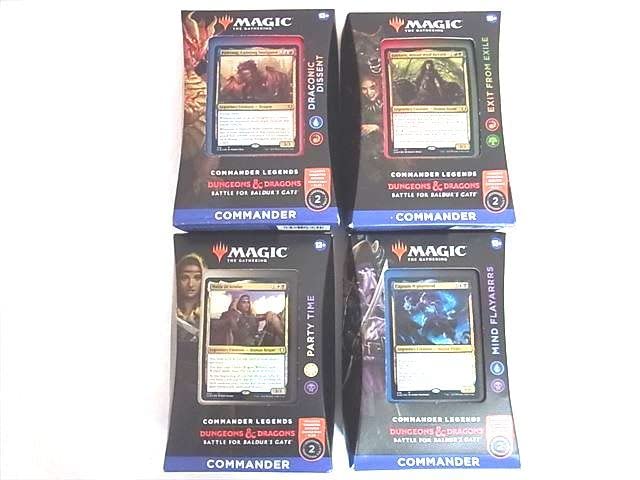 Amazon.co.jp: MTG 統率者レジェンズ バルダーズゲートの戦い 4点