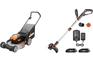 Worx Nitro WG751 40V Power Share Pro 4.0Ah 20" Cordless Push Mower...