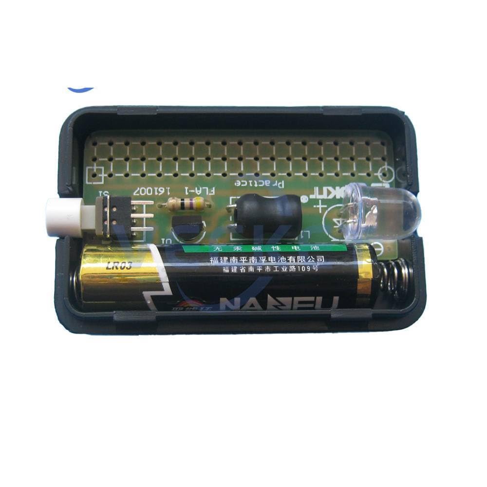 Generic FLA-1 1.5V Simple Flashlight DIY Kit Integrated Circuit Board Soldering Practice Suite Electronic Components Welding Training