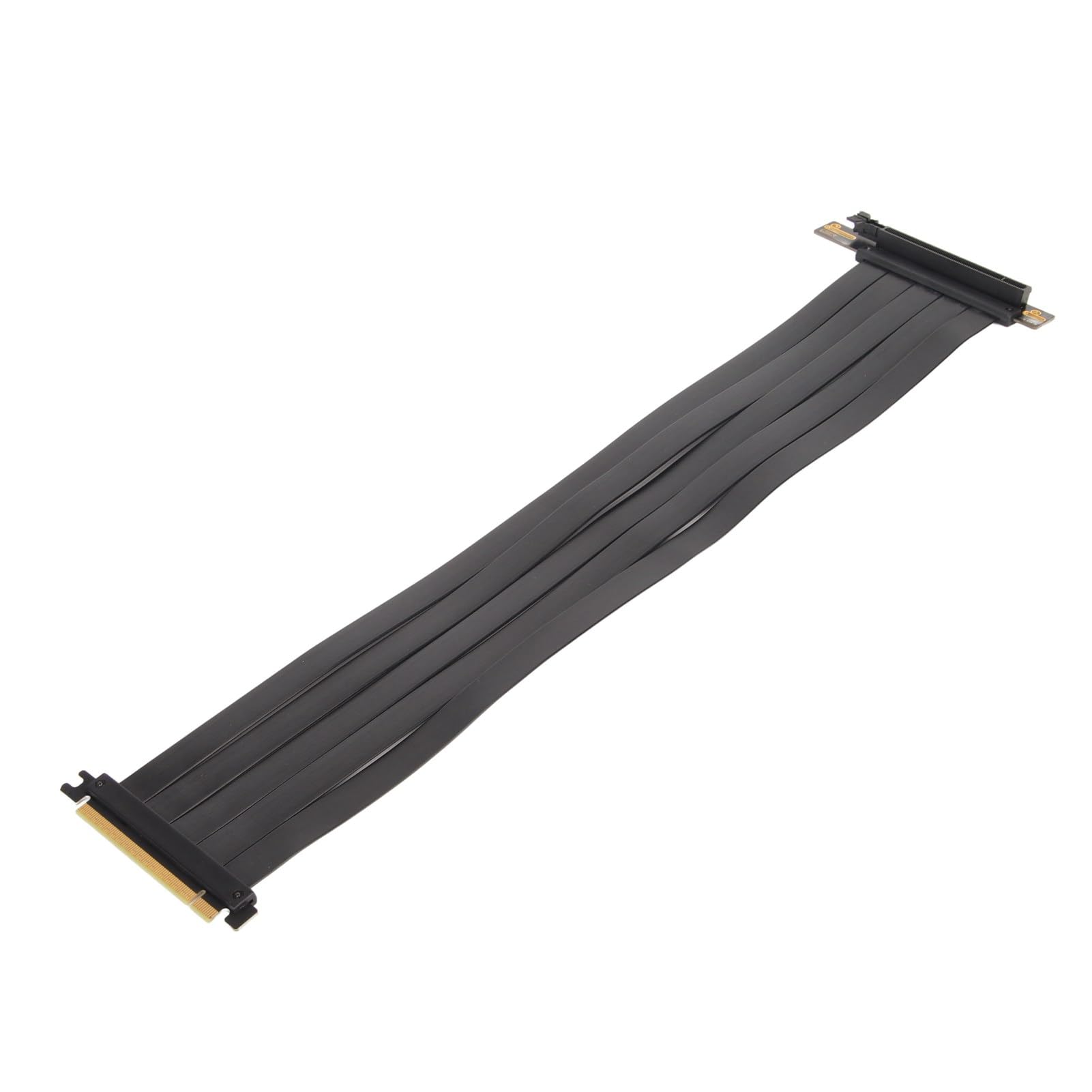 Generic Kabel Riser PCIE 4.0 X16, Czarny, Elastyczny, Szybki Kabel Riser GPU Plug and Play 64 GB/s dla RTX3070 RTX3070ti dla RTX3090ti RTX3090 (40cm)
