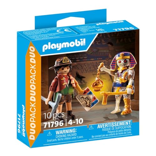 jupesa Cazador Tesoro y Momia playmobil
