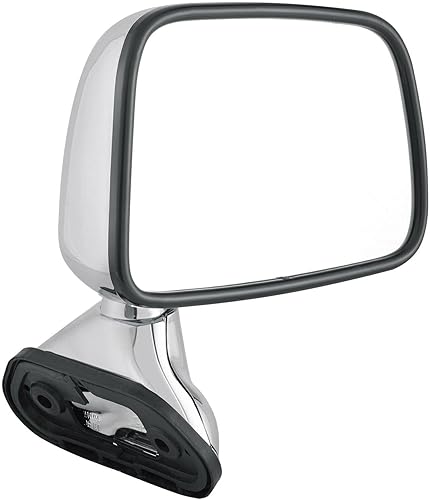 Miniatura 4 de FITRITE AUTO PARTS - Espejo manual para puerta del lado derecho del pasajero para camioneta Toyota 1989-1995, con ventana de ventilación, vidrio