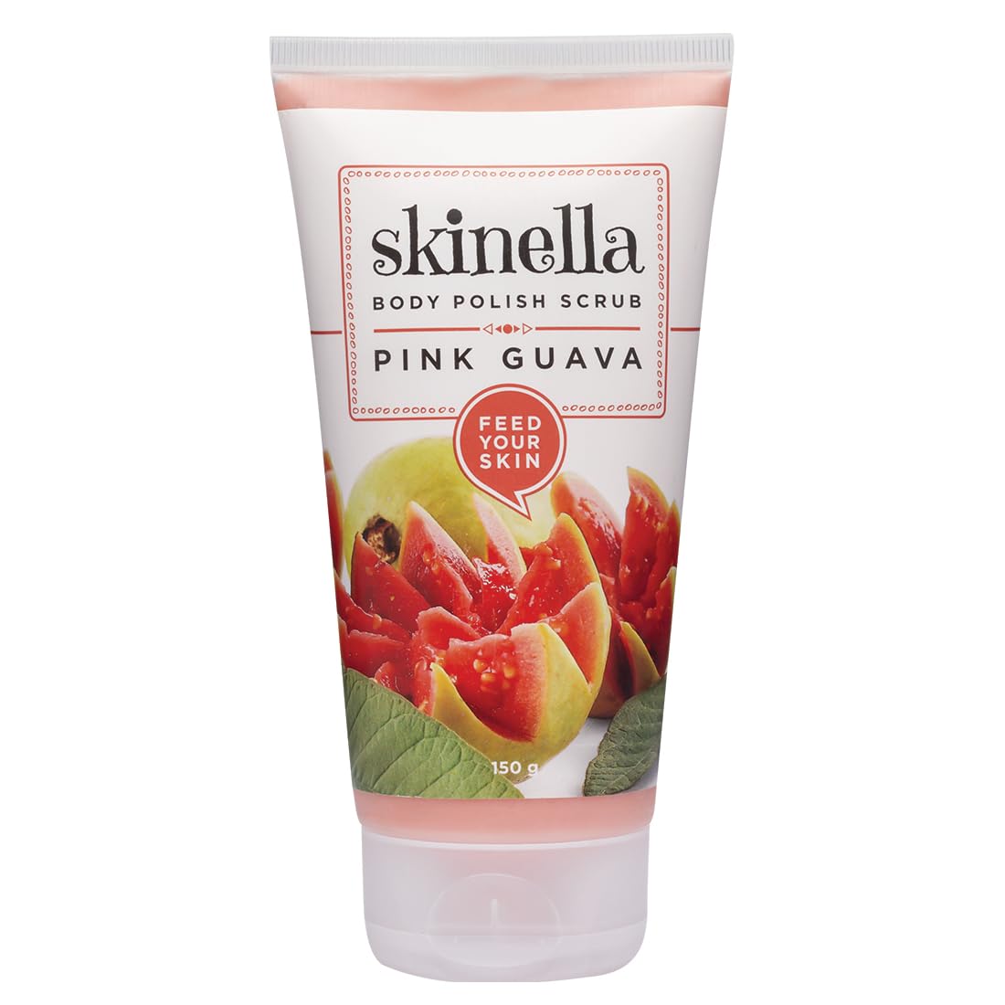 Skinella Body Polish Scrub,Pink, Guava, 150 Gram