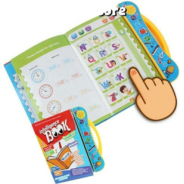 Image of Toy Imagine Interactive Musical Learning Book for Kids | ABCD Alphabet, Rhymes, Educational Sound Toy | Best Gift for Boys, Girls, Toddlers | Parent-Child Activity | Ages 1-5 | Smart & Fun