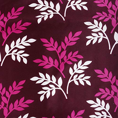 Image of Polyester 3-Layered Microwave Oven Top Cover With 4 Utility Pockets Suitable for Upto 30 Liter (Color- Purple, Size-36x14 Inches)