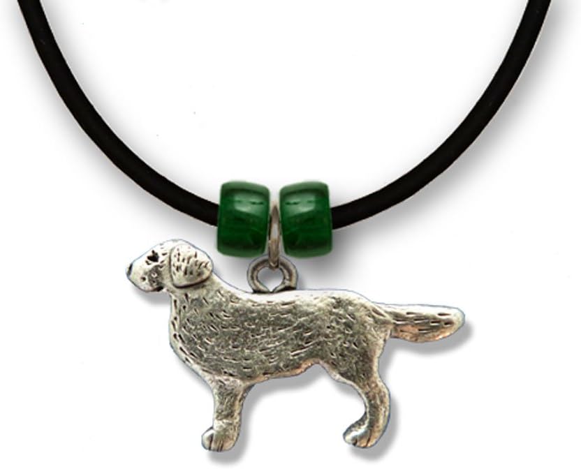 Pewter Labrador Full Body Necklace
