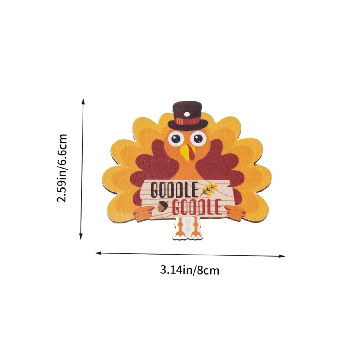 Cabilock 3 Set Ciondolo Di Legno Decorazione Casa Home Decoration Decorazioni Autunnali Ornamenti Autunnali Per Albero Banner Decorazioni Dell'albero Del Ringraziamento 16 Pezzi * 3