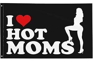 I Heart Hot Moms Flag: Show Your Love in a Unique Way