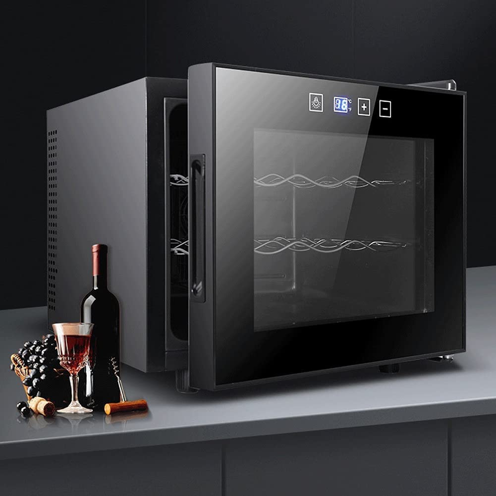 LJLZXPBUS 49L Wine Cooler/Fridge Beverage Refrigerator Small Mini Red & Cellar Beer Soda,Digital Temperature Display, Double-Layer Glass Door, Quiet Operation Compressor on Fridge.com