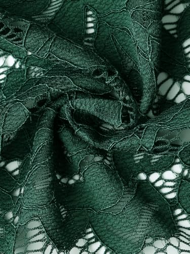 Image of Allegra K Women Cropped Floral Lace Sheer Shrug for Evening Dresses