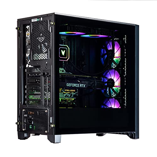Image of Velztorm Armix Custom Built Gaming Desktop PC (AMD Ryzen 9 7900X, GeForce RTX 5080, 64GB DDR5, 8TB PCIe SSD, RGB Fans, 240mm AIO, 1000W PSU, WiFi 6E, Bluetooth 5.3, RJ-45, 1 Display Port, Win 11 Home)