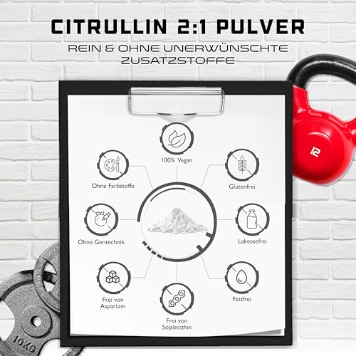 Citrullin Pulver 500 g von Gen German Elite Nutrition