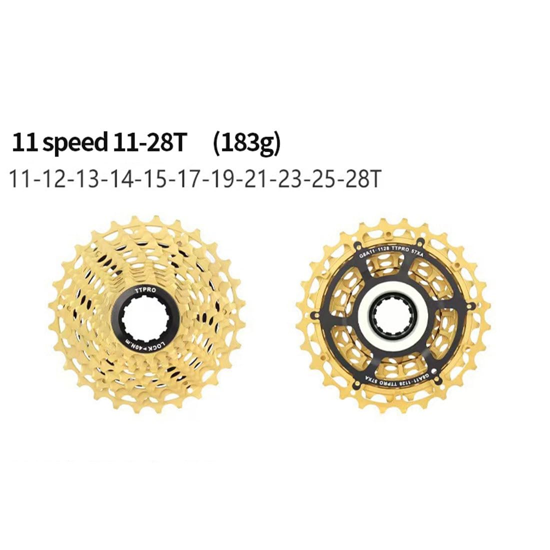 Cassetta A 11 Velocità Ultraleggera 11-28T/32T/34T/42T Pignoni Per Bici HG