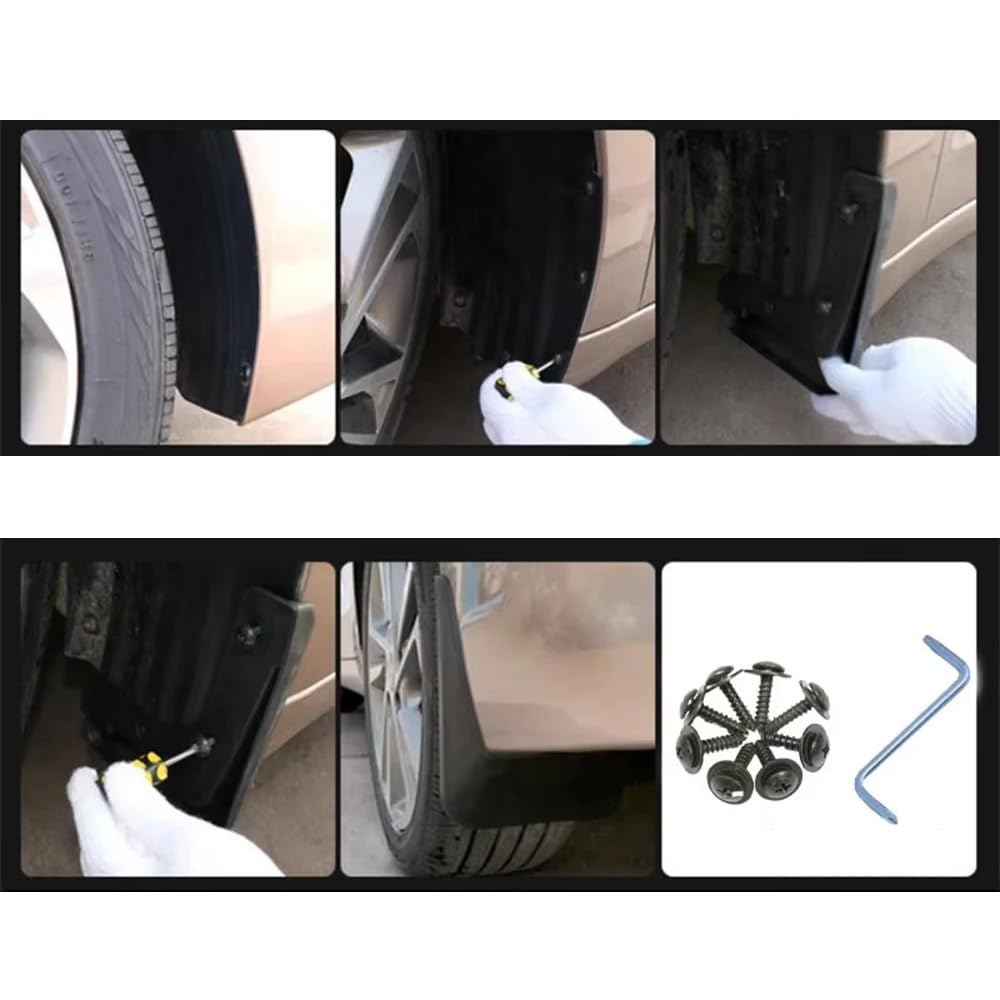Stücke Schmutzfänger FÜR Benz B-Klasse W245 2006–2011 4 Stück Kotflügel Schmutzfänger Spritzschutz Autozubehör