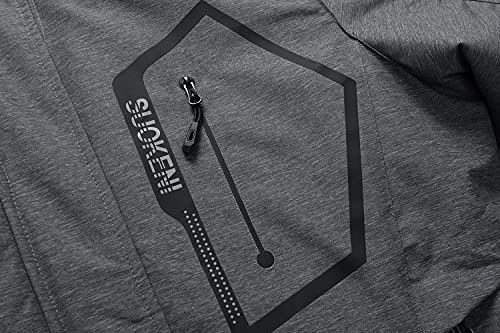 SUOKENI Women's Waterproof Warm Winter Snow Coat Hooded Raincoat Ski Snowboarding Jacket - Image 6