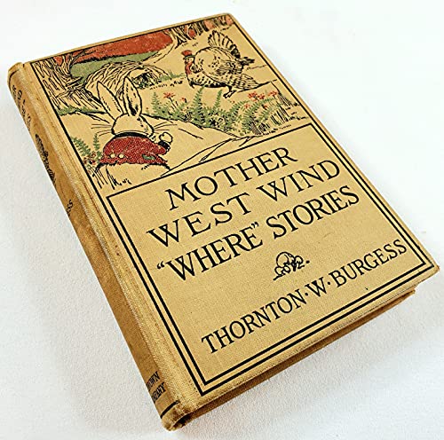 Mother West Wind "Where" Stories B002EG9NEW Book Cover