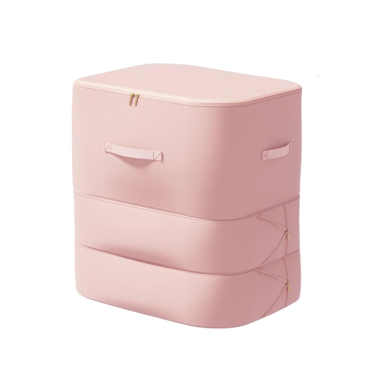 Clarture Large Compression Storage Bags for Clothes and Quilts - Space Saver for Home and Travel(Pink,L-54 * 42 * 60)