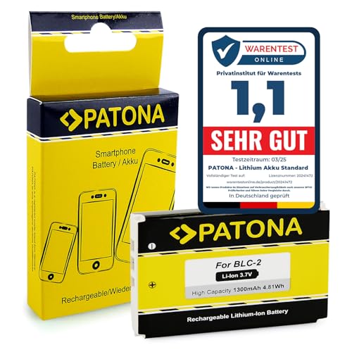PATONA Battery BLC-2 1300mAh compatible with Nokia 3320, 3410, 3510, 6650, 6810
