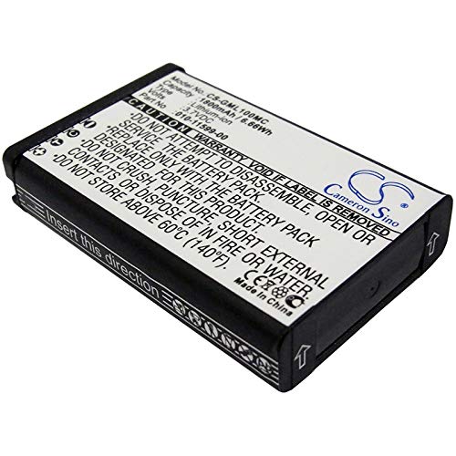 FYIOGXG Cameron Sino Battery for Garmin E1GR, E1GRVIRBELITE, E2GR, E2GRVIRBELITE, VIRB, VIRB Elite, Virb Elite Action HD Camera 1. PN:Garmin 010-01088-00, 010-11599-00, 010-11654-03 1800mAh / 6.66Wh
