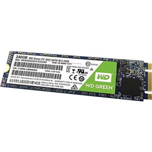 Amazon | WD SSD 内蔵SSD M.2 240GB WD Green SATA3.0 6G / 3年保証