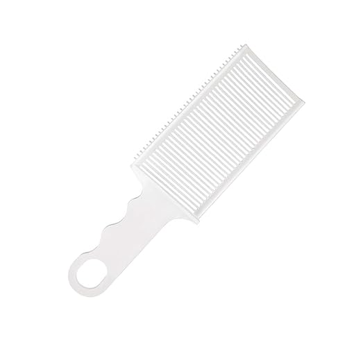 Esquirla Peines de desvanecimiento de la parte superior plana, peine de corte de pelo, accesorios profesionales herramienta de peluquería Clipper
