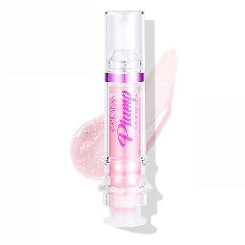 Jiakale Aceite de labios con extracto de chile, brillo de labios voluminoso, reforzador de labios ultra hidratante y suave, reduce las arrugas de