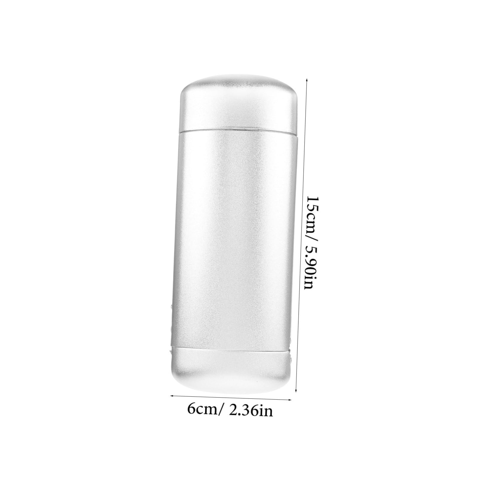 FRCOLOR Estuche De Aluminio Para Gafas Caso De Anteojos De Viaje Protector Titular De Gafas Lentes Estuche Para Anteojos Gafas De Sol Silver Aleación De Aluminio