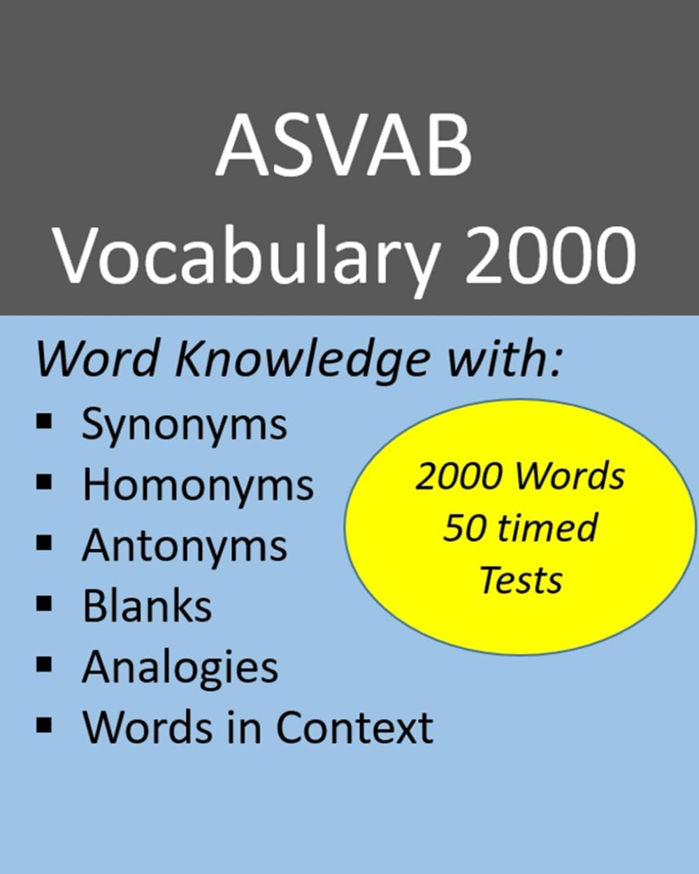 ASVAB Vocabulary 2000