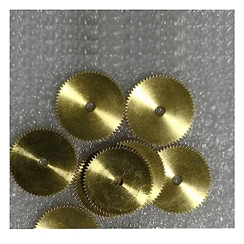 10 PCS M0.2 64T Copper Gear Thickness 1mm Outer Diameter 13.2mm Industrial Bearings Gears(1.98mm)
